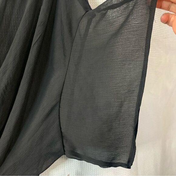 Time and Tru Women's and Women's Plus Twist Front Dress Cover Up - Picture 7 of 10